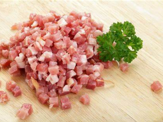 Diced Bacon